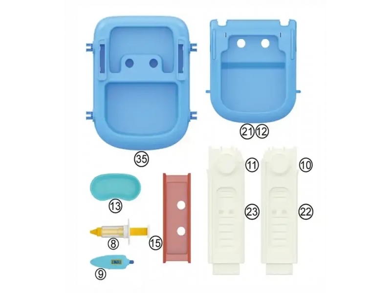 Set de doctor AliBibi cu 37 accesorii incluse