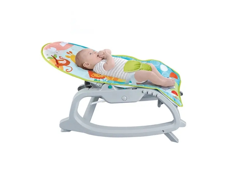 Scaun balansoar 2 in 1 pentru copii AliBibi, cu masuta si muzica