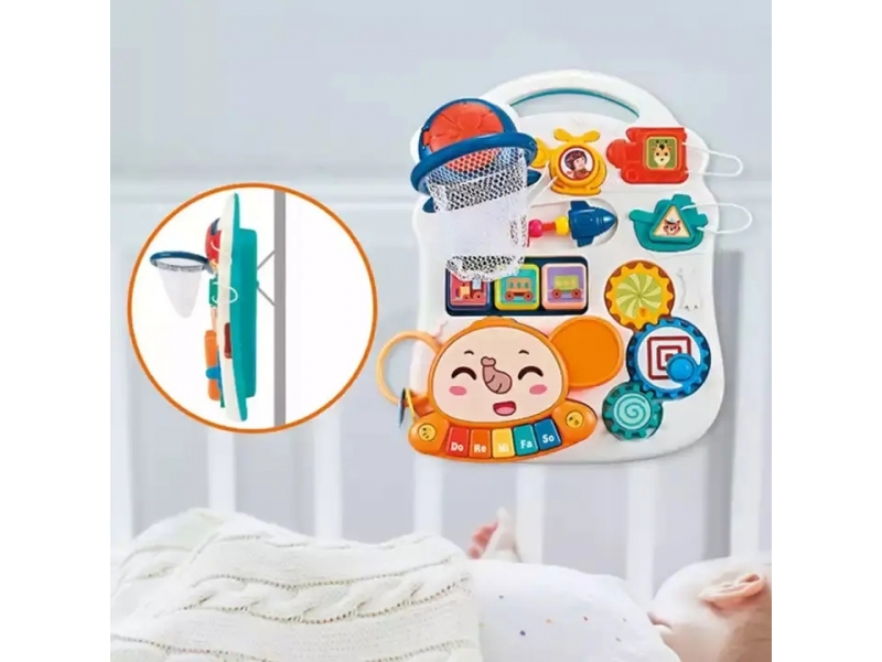 Antepremergator multifunctional 5 in 1 AliBibi, alb-albastru