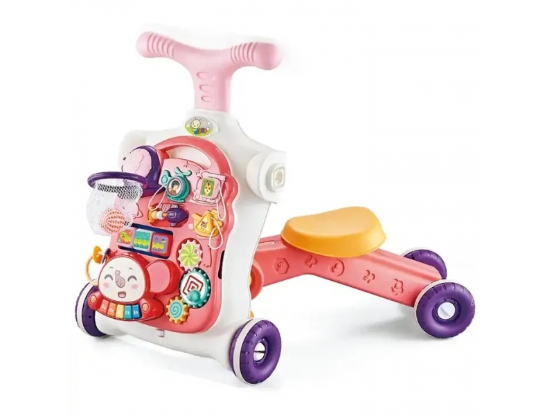 Antepremergator multifunctional 5 in 1 AliBibi, alb-roz