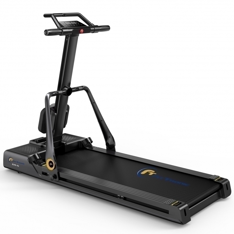Banda de alergat revolutionara FitTronic EVO Complete Training 4 in 1, Antrenament complet: Alergare, Vaslit, Abdomen si Power Station. 4 aparate in 1. Echipament de cardio si forta. Motor 3 CP