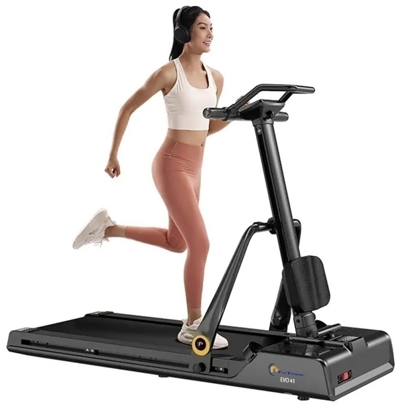 Banda de alergat revolutionara FitTronic EVO Complete Training 4 in 1, Antrenament complet: Alergare, Vaslit, Abdomen si Power Station. 4 aparate in 1. Echipament de cardio si forta. Motor 3 CP