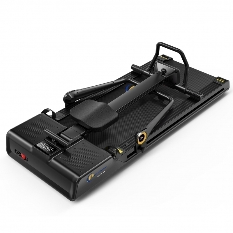 Banda de alergat revolutionara FitTronic EVO Complete Training 4 in 1, Antrenament complet: Alergare, Vaslit, Abdomen si Power Station. 4 aparate in 1. Echipament de cardio si forta. Motor 3 CP